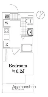 AZEST阪東橋【6階】の間取り