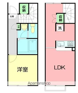 レオネクストオアシス【1階】の間取り