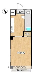 セーヌハイツ【205号室】の間取り