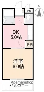グリーンヒル第3【1階】の間取り
