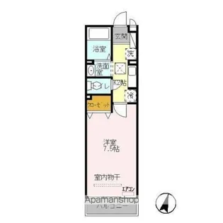 コンフォルト Ⅰ【1階】の間取り