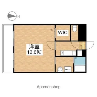 ハートヒルズ栄【7階】の間取り