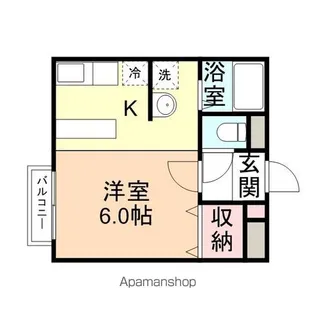 サンライトイン高岡6【205号室】の間取り