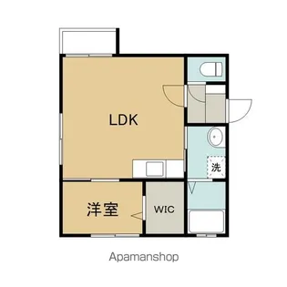 プチルーナ【1階】の間取り