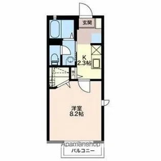 クレストヒルズⅡ【1階】の間取り