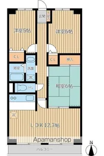パークフィールド志木【2階】の間取り