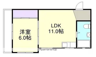 岡本ビル【2階】の間取り