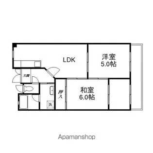 ソシアルハイツ【301号室】の間取り