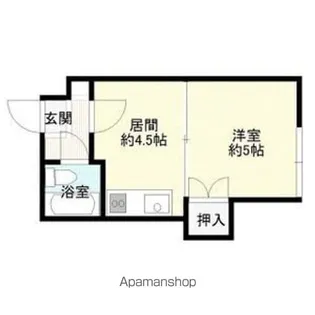ジークレフ元町【4階】の間取り