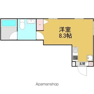 ET TOI 中村公園(エトワ中村公園)【1階】の間取り