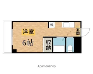 グリーンハイムヴィラながい【307号室】の間取り