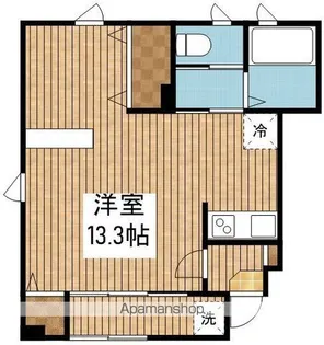 モンレーヴ B【1階】の間取り