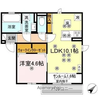 きよら【1階】の間取り