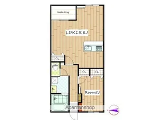 テクノランド【201号室】の間取り