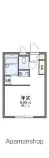 レオパレス明正【204号室】の間取り