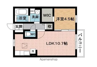 MITANDA HEIGHTS(ミタンダハイツ) A【2階】の間取り