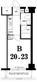 グリフィン横浜・保土ヶ谷駅前【402号室】の間取り