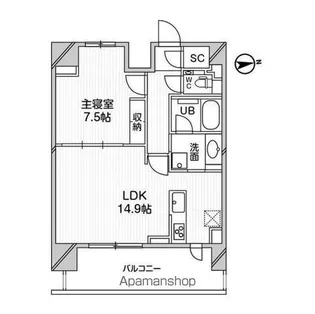 M白金台【9階】の間取り