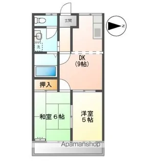 リバティはやのC【101号室】の間取り