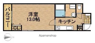 まきの木館うたり【1階】の間取り