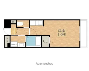パルクフォルネ【303号室】の間取り