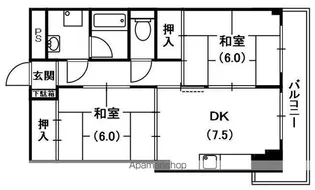 栄良ビル【3階】の間取り