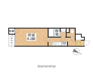 レオネクスト樹【103号室】の間取り