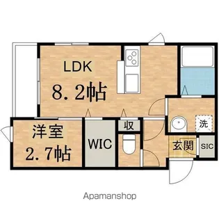 DROOM南大沢【2階】の間取り