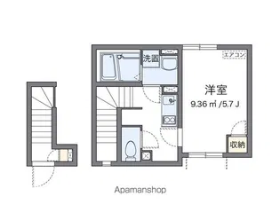 クレイノ久我山【2階】の間取り
