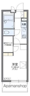 レオパレスFALCON【1階】の間取り