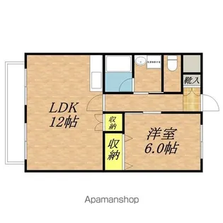 ソフィアケートKAITO【302号室】の間取り