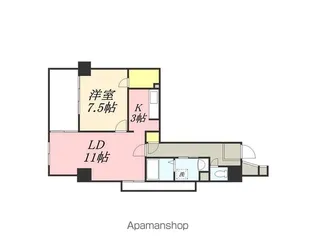 レイナ【8階】の間取り