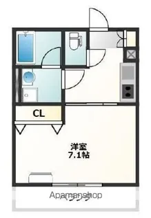 セレクト本郷【206号室】の間取り