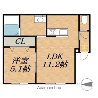 SORTE【2階】の間取り