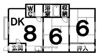 藤ハイツ【5号室】の間取り