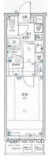 トレステラレジデンス入谷【8階】の間取り