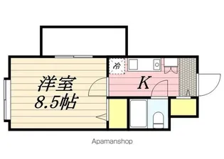 ラ・レジダンス・ド・シャルール【805号室】の間取り