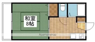 プレジール上所【101号室】の間取り