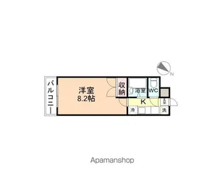 ポルタ五福 A棟【4階】の間取り