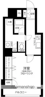 クローバー六本木【2階】の間取り