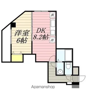 金太郎ヒルズ155【5階】の間取り
