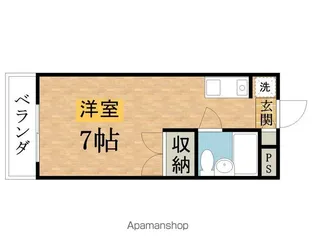 小比企マンション【1階】の間取り