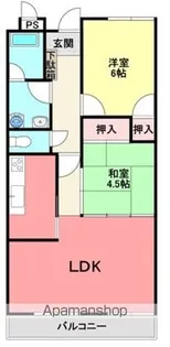 リバーサイドホソヤ【203号室】の間取り