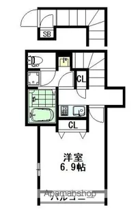 YUM ART【2階】の間取り