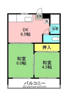 コーポ荒木【2階】の間取り