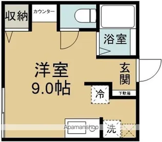 ベルーム【2階】の間取り