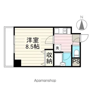 リエス原ノ町【4階】の間取り
