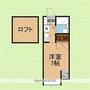 カーサ聖【2階】の間取り