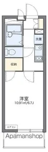 レオパレスブロッサム【1階】の間取り