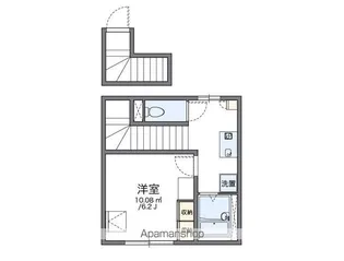 レオパレス有【202号室】の間取り